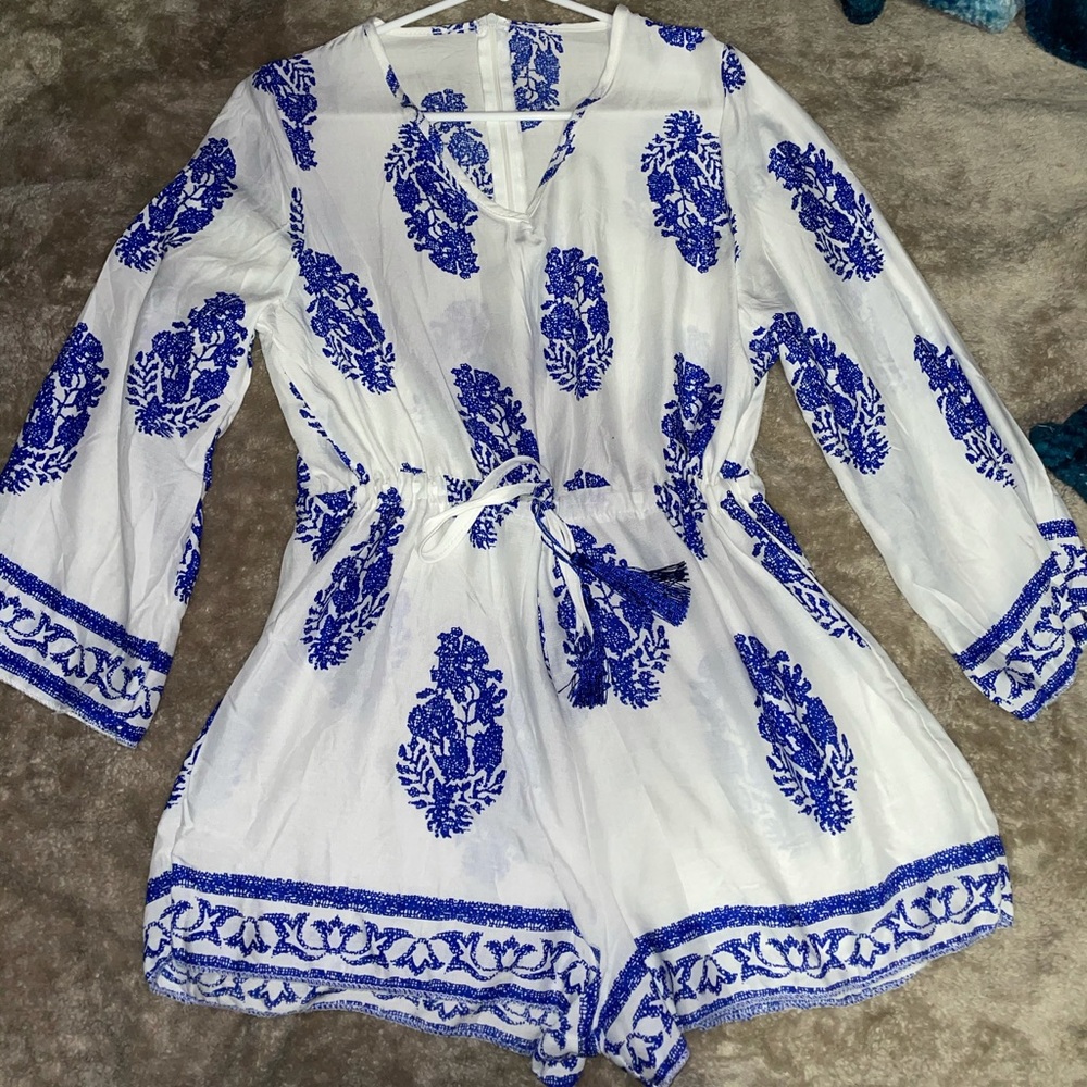 Long sleeve romper